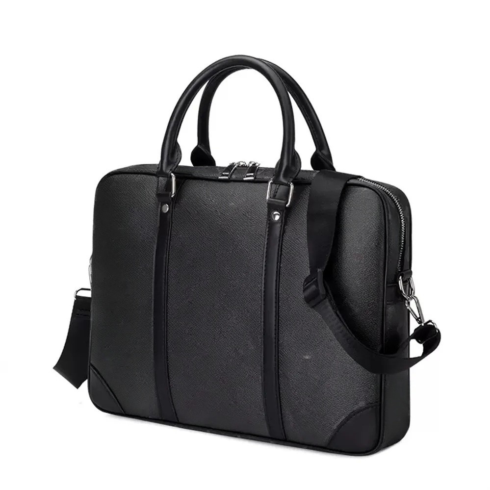 Designer men shoulders square briefcase black brown leather laptop bag handbag luxury businessmen messenger bag 3 color and dust bag
Designer men shoulders square briefcase black brown leather laptop bag handbag luxury businessmen messenger bag 3 color and dust bag