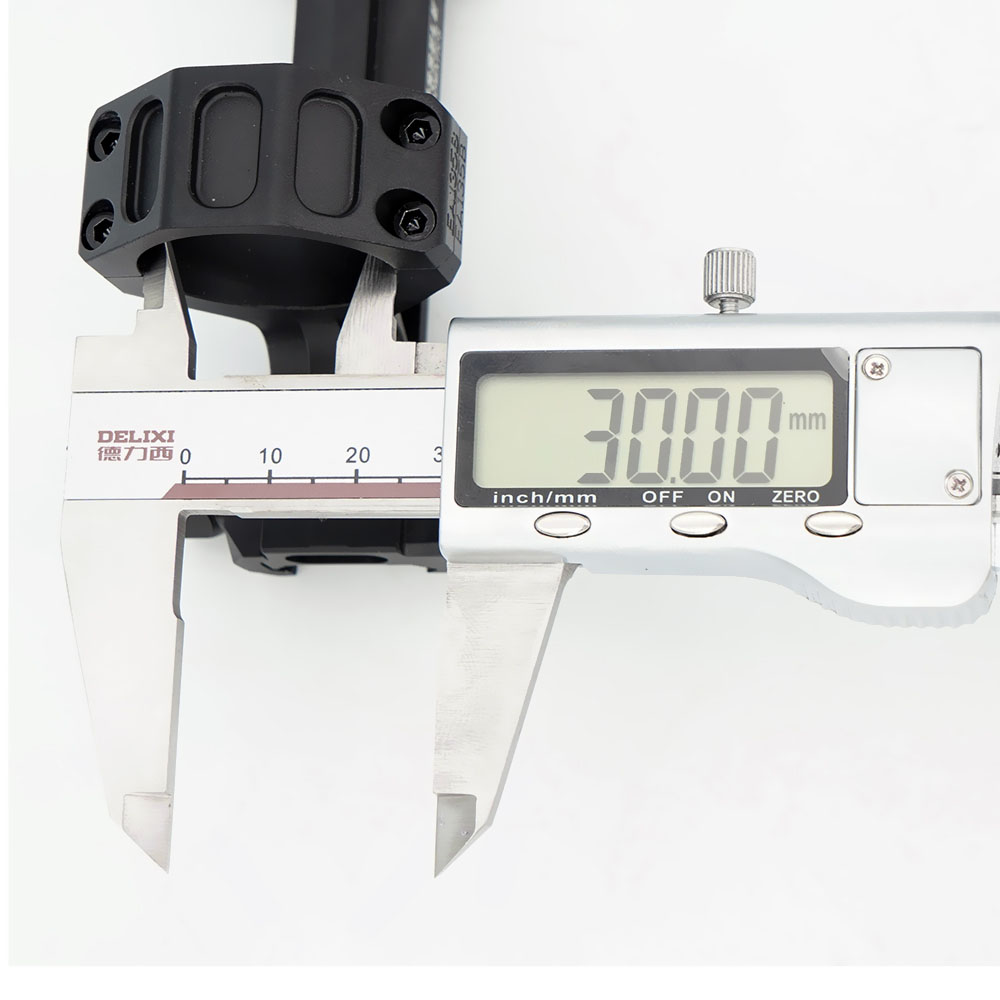 30MM Tube 1.54Inch Height 0MOA GE Scope AR-15/M4 Picatinny Mount Adapter Double Rings Bubble Level With Original Mark On Sale