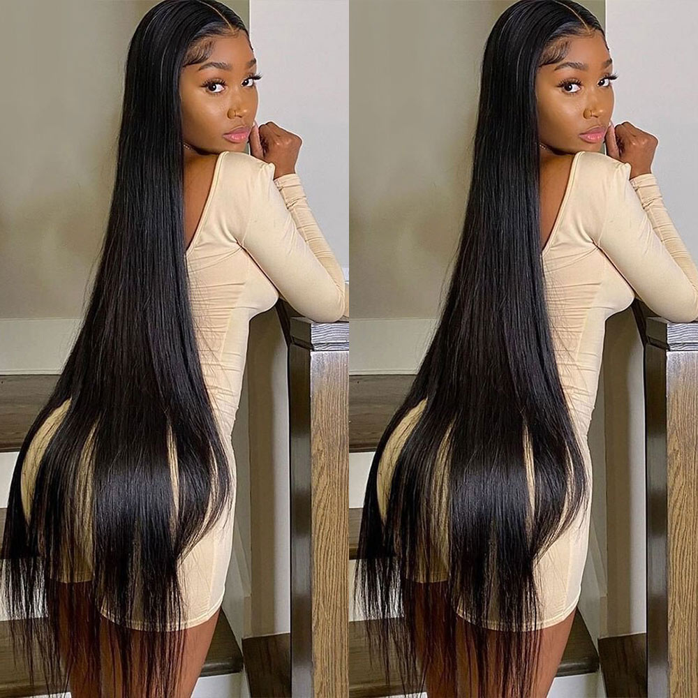 Bone Straight Hd Lace Wig 13x6 Human Hair Lace Frontal Wig 13x4 Glueless 26 Inch Straight Lace Front Wigs Human Hair, Natural color
Bone Straight Hd Lace Wig 13x6 Human Hair Lace Frontal Wig 13x4 Glueless 26 Inch Straight Lace Front Wigs Human Hair, Natural color