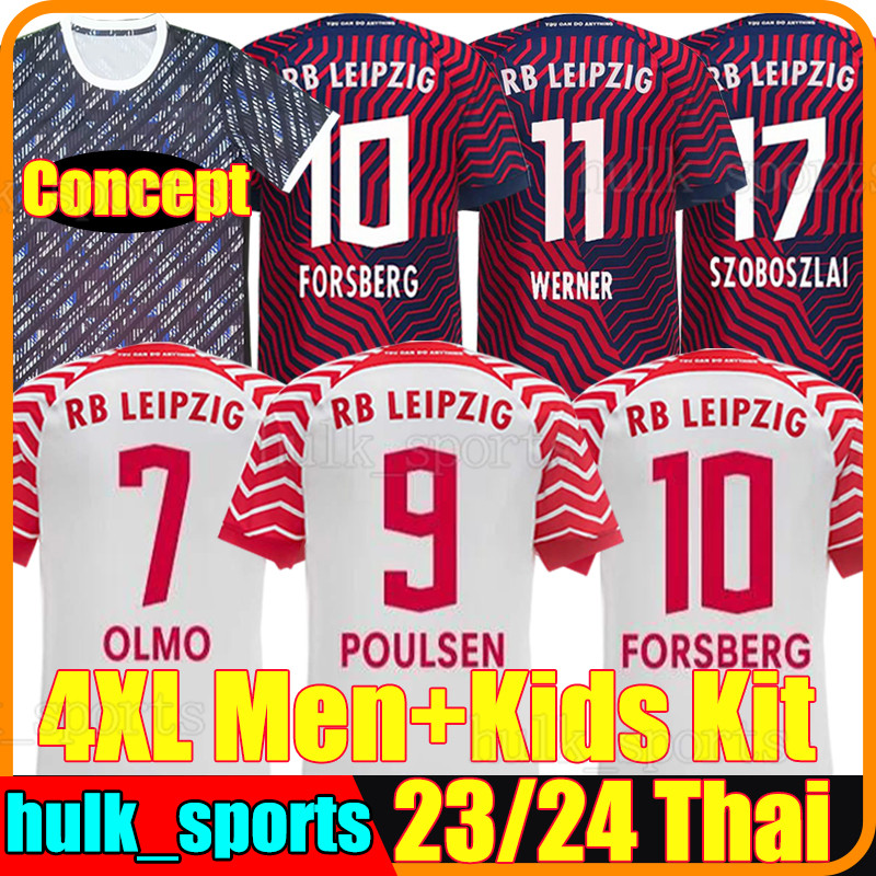 22/23/24 RB NKUNKU Leipzigs SILVA Soccer Jerseys 2023 concept RBL football shirts HAIDARA OLMO SZOBOSZLAI Poulsen Klostermann FORSBERG LAIMER Men Kids Kit, Laibixi 23-24 away
22/23/24 RB NKUNKU Leipzigs SILVA Soccer Jerseys 2023 concept RBL football shirts HAIDARA OLMO SZOBOSZLAI Poulsen Klostermann FORSBERG LAIMER Men Kids Kit, Laibixi 23-24 away