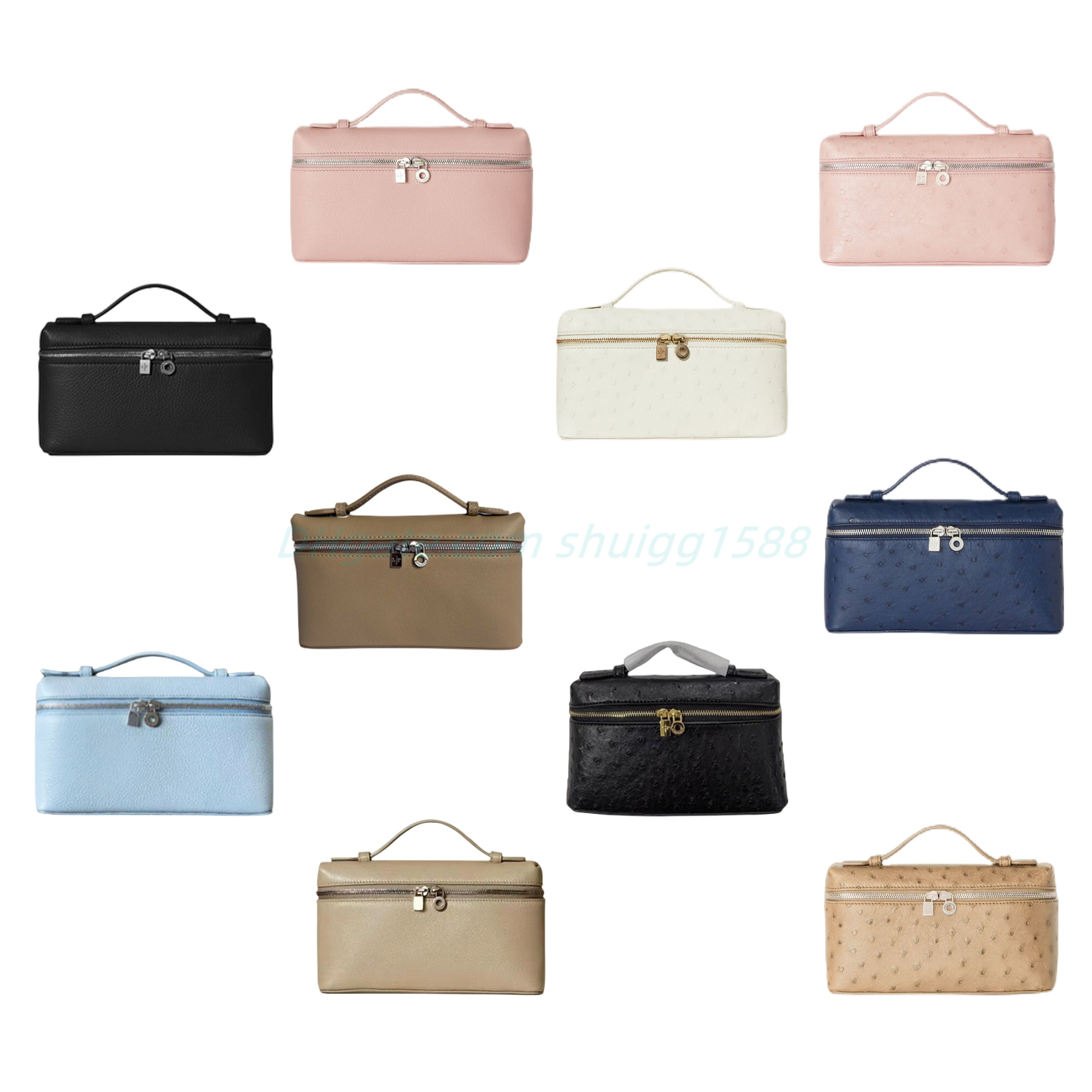 Luxurys Multifunctional shoulder bags handbags Cross Body Designers Women Cowhide Ostrich skin Hand cultch bags wallets Fashion Original Cosmetic Bags purses, 1-khaki
Luxurys Multifunctional shoulder bags handbags Cross Body Designers Women Cowhide Ostrich skin Hand cultch bags wallets Fashion Original Cosmetic Bags purses, 1-khaki