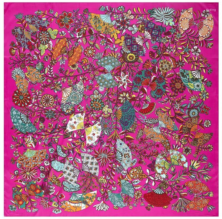 Scarves 2023 Twill Silk Scarf Women Flowers Print Square Large Bandana Luxury Kerchief Hijab Female Foulards 130CM
Scarves 2023 Twill Silk Scarf Women Flowers Print Square Large Bandana Luxury Kerchief Hijab Female Foulards 130CM