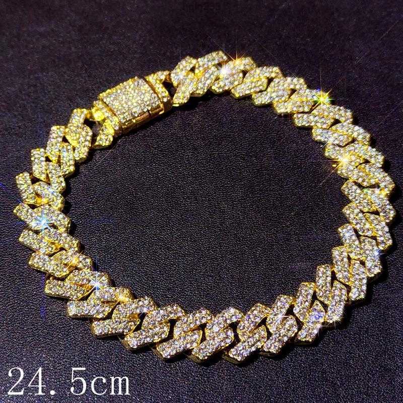 Anklets 14 Mm Iced Out Miami Cuban Link Chain Anklet for Women Gold Silver Color Prong Rhombus Bracelet Hip Hop Jewelryjz0735fy
Anklets 14 Mm Iced Out Miami Cuban Link Chain Anklet for Women Gold Silver Color Prong Rhombus Bracelet Hip Hop Jewelryjz0735fy