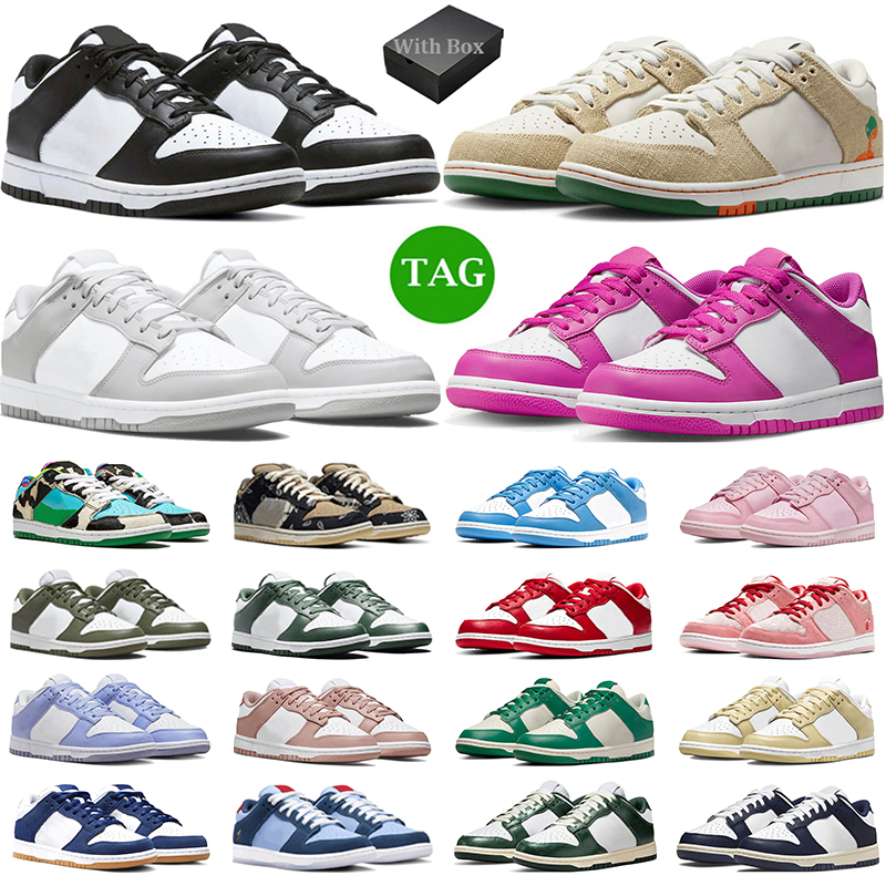 With Box men women low running shoes Panda UNC Grey Fog Active Fuchsia Triple Pink Team Green Gold White Gum mens trainers outdoor sneakers, #18
With Box men women low running shoes Panda UNC Grey Fog Active Fuchsia Triple Pink Team Green Gold White Gum mens trainers outdoor sneakers, #18
