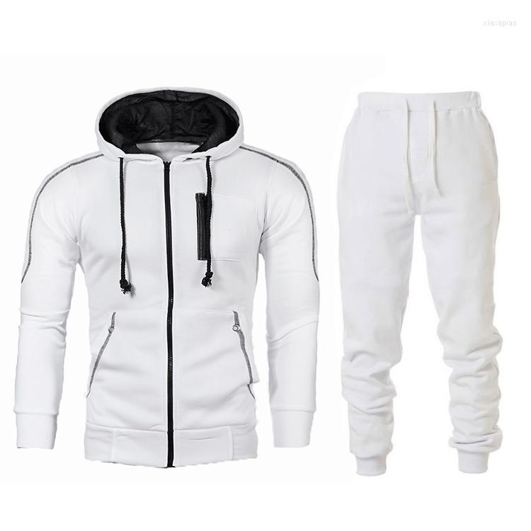 Men's Tracksuits Autumn Spring Arrival Men's Casual Cardigan Hoodie Fashion Hooded Sweatshirt Mens Sets, White
Men's Tracksuits Autumn Spring Arrival Men's Casual Cardigan Hoodie Fashion Hooded Sweatshirt Mens Sets, White