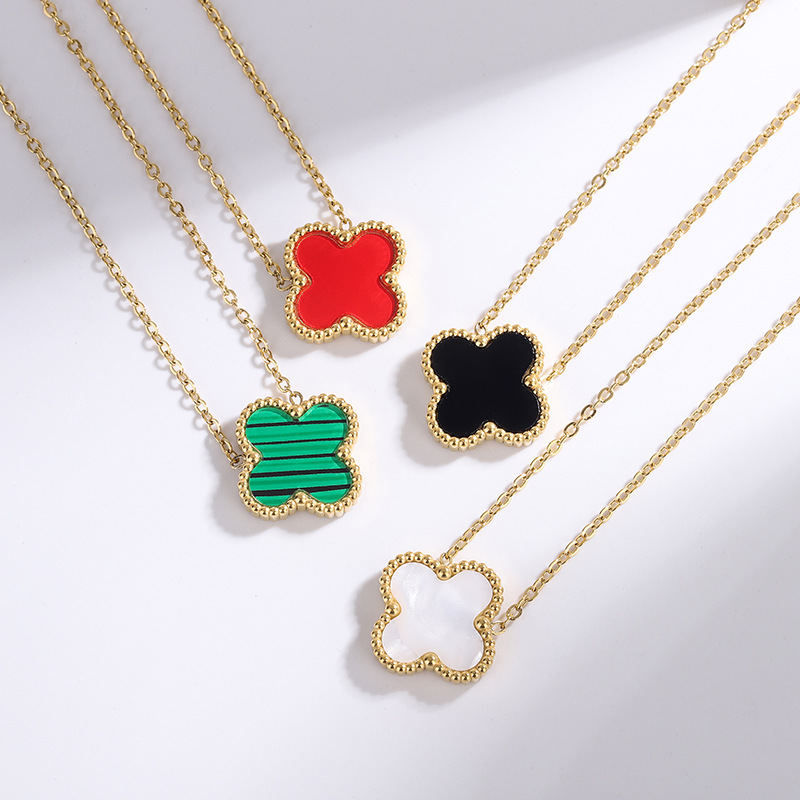 12 Mix Styles Women Luxury Designer Necklace Classic Flower Pendant Titanium Steel Fashion Couple Jewelry
12 Mix Styles Women Luxury Designer Necklace Classic Flower Pendant Titanium Steel Fashion Couple Jewelry