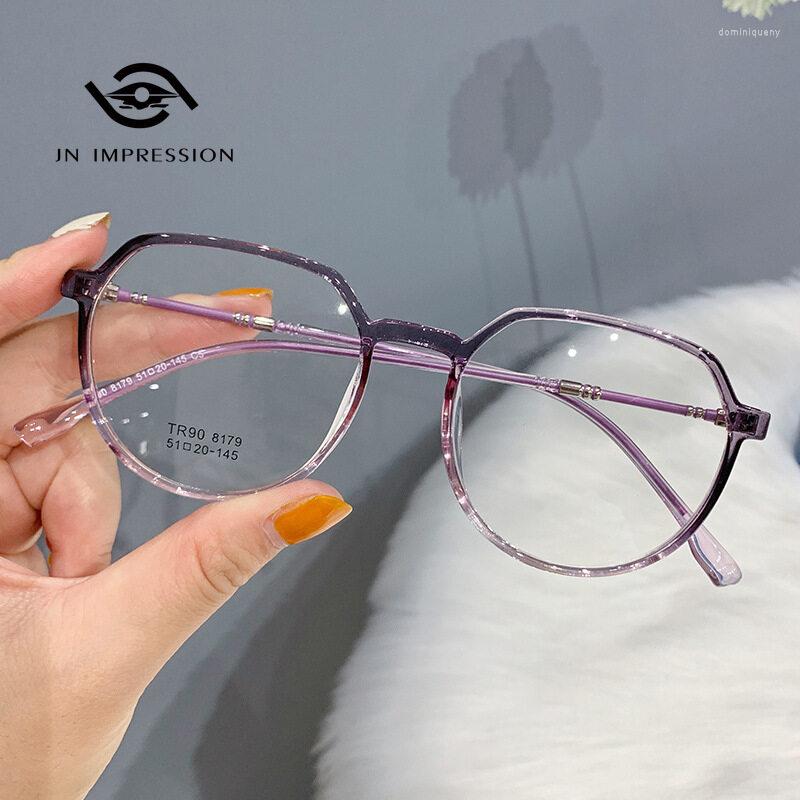 Sunglasses JN IMPRESSION TR90 Frame Anti-blue Light Glasses Fashion Trendy Female Computer Plain
Sunglasses JN IMPRESSION TR90 Frame Anti-blue Light Glasses Fashion Trendy Female Computer Plain