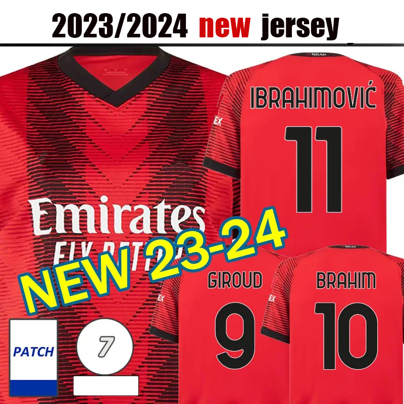 23 24 IBRAHIMOVIC KOCHE soccer jerseys 2023 2024 GIROUD DE KETELAERE R. LEAO TONALI THEO ac milans home football shirt special fourth 4th men kids kit uniforms
23 24 IBRAHIMOVIC KOCHE soccer jerseys 2023 2024 GIROUD DE KETELAERE R. LEAO TONALI THEO ac milans home football shirt special fourth 4th men kids kit uniforms