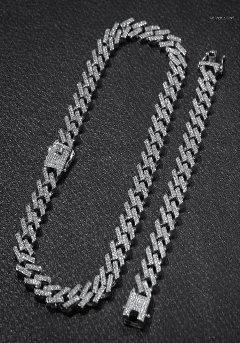 Chains Bling Iced Out CZ Necklace Miami Bracelet Hip Hop 15mm Cuban Chain Color Zircon Rhinestones Stainless Steel Jewelry Men Fas1333033
Chains Bling Iced Out CZ Necklace Miami Bracelet Hip Hop 15mm Cuban Chain Color Zircon Rhinestones Stainless Steel Jewelry Men Fas1333033