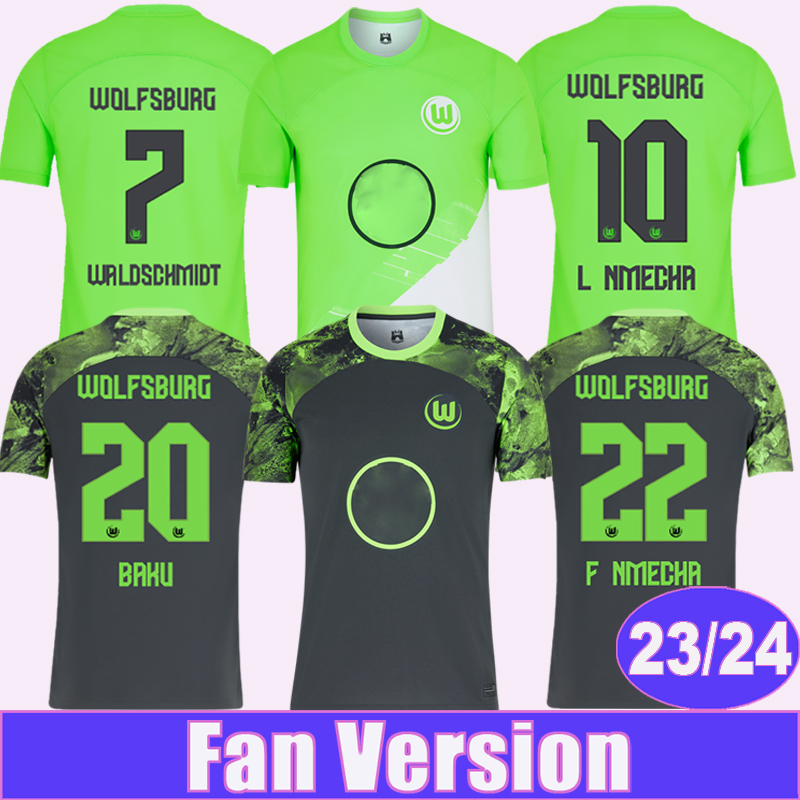 2023 24 Wolfsburg Mens Soccer Jerseys BAKU BAKU L.NMECHA ARNOLD WIND Home Away Football Shirt Short Sleeves Uniforms, Qm13784 23 24 home no patch
2023 24 Wolfsburg Mens Soccer Jerseys BAKU BAKU L.NMECHA ARNOLD WIND Home Away Football Shirt Short Sleeves Uniforms, Qm13784 23 24 home no patch