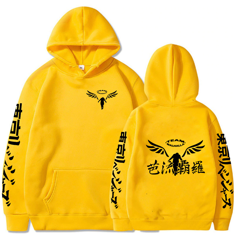 Men's Hoodies Sweatshirts Gambar Valhalla Tokyo Revengers Anime Cosplay Pullover Casual Graphic Printed Hoodie Cozy Tops 230602