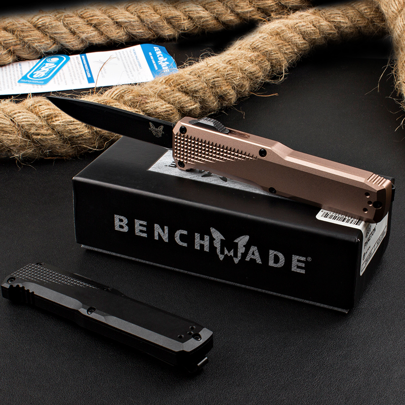 Benchmade 4600 Phaeton 4600DLC knife Double Action Auto Automatic Pocket Knives 6061-T6 Aluminum handle s30v blade Tactical edc tools 4600DLC-1 bm42 3300 3310 
Benchmade 4600 Phaeton 4600DLC knife Double Action Auto Automatic Pocket Knives 6061-T6 Aluminum handle s30v blade Tactical edc tools 4600DLC-1 bm42 3300 3310