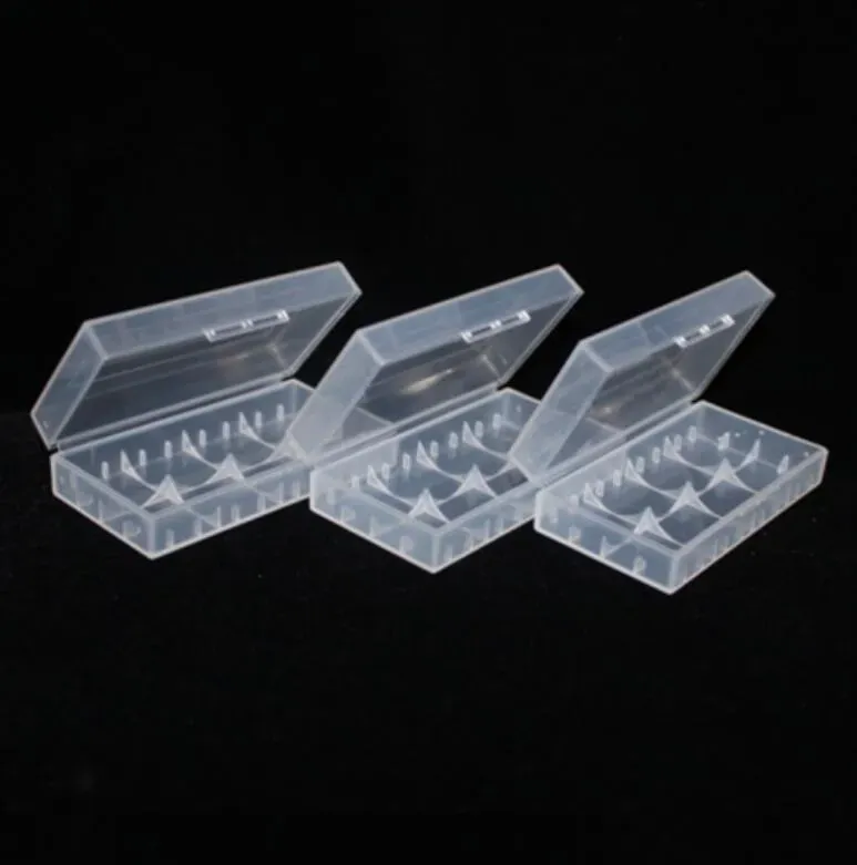 Portable Plastic Battery Case Box Safety Holder Storage Container Fit 2*18650 or 4*18350