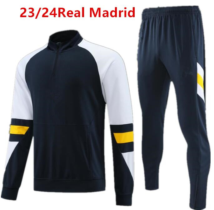 2023 24 Soccer Tracksuits Sets Real madrids TRACKSUIT set 22 23 24 men and kids football kit chandal futbol survetement madrides TRAINING suit soccer jacket, Blue
2023 24 Soccer Tracksuits Sets Real madrids TRACKSUIT set 22 23 24 men and kids football kit chandal futbol survetement madrides TRAINING suit soccer jacket, Blue