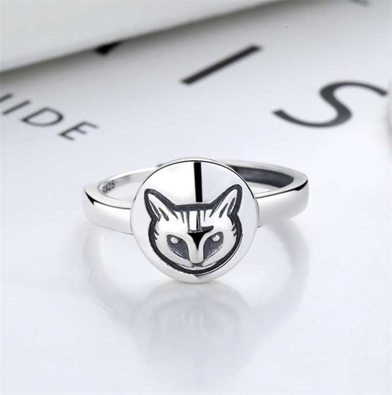 designer jewelry bracelet necklace high quality 925 tide cat's head simple Sterling minority ring versatile female
designer jewelry bracelet necklace high quality 925 tide cat's head simple Sterling minority ring versatile female