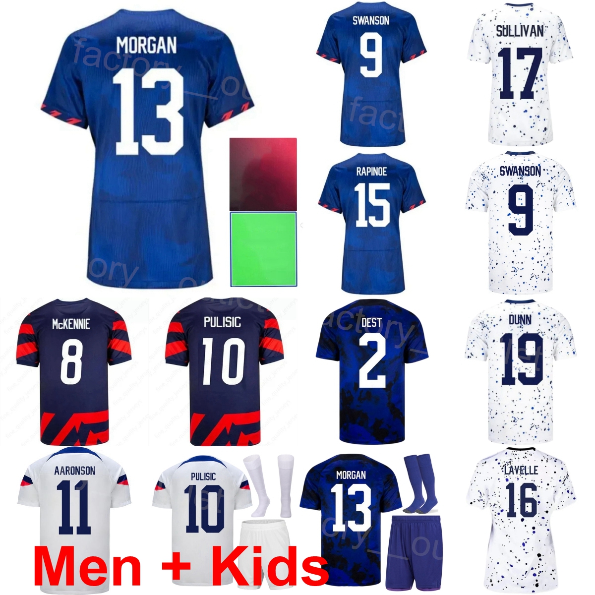 National Team 4 ADAMS Soccer Jersey Man Youth 2 YEDLIN 23 ACOSTA 10 PULISIC 13 MORGAN 15 RAPINOE PEPI AARONSON ROBINSON MCKENNIE ZIMMERMAN WEAH Football Shirt Kits, Men set
National Team 4 ADAMS Soccer Jersey Man Youth 2 YEDLIN 23 ACOSTA 10 PULISIC 13 MORGAN 15 RAPINOE PEPI AARONSON ROBINSON MCKENNIE ZIMMERMAN WEAH Football Shirt Kits, Men set