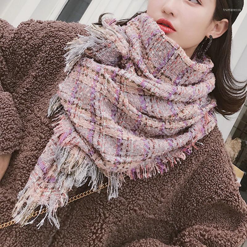 Scarves 200 60 Cm Winter Warm Fashion Large Women's Thick Long Cashmere Wool Blend Soft Plaid Scarf Shawl Wrap Drop Ship
Scarves 200 60 Cm Winter Warm Fashion Large Women's Thick Long Cashmere Wool Blend Soft Plaid Scarf Shawl Wrap Drop Ship