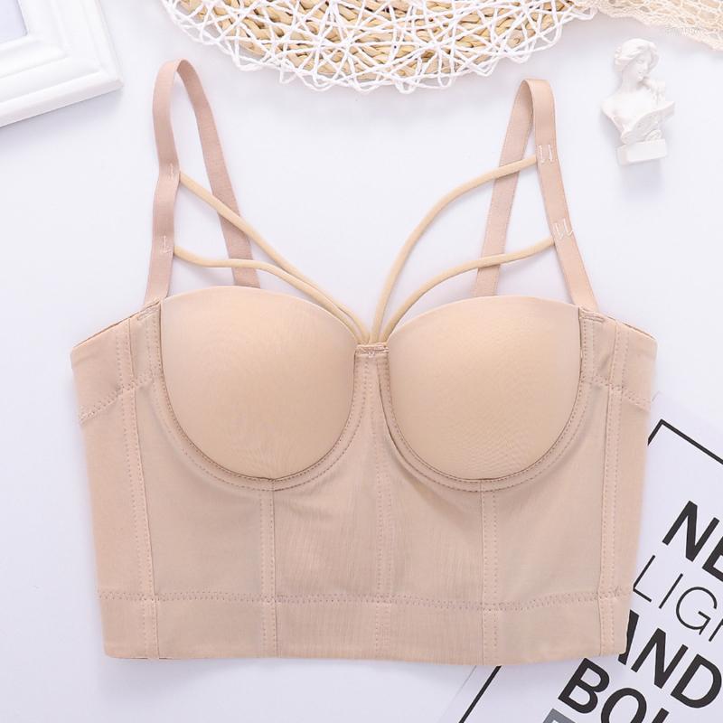 Women's Tanks Bodice Summer Top Sleeveless Short Sexy Female Push Up Crop Women Harajuku Off Shoulder Solid Camis With Built In Bra, White
Women's Tanks Bodice Summer Top Sleeveless Short Sexy Female Push Up Crop Women Harajuku Off Shoulder Solid Camis With Built In Bra, White
