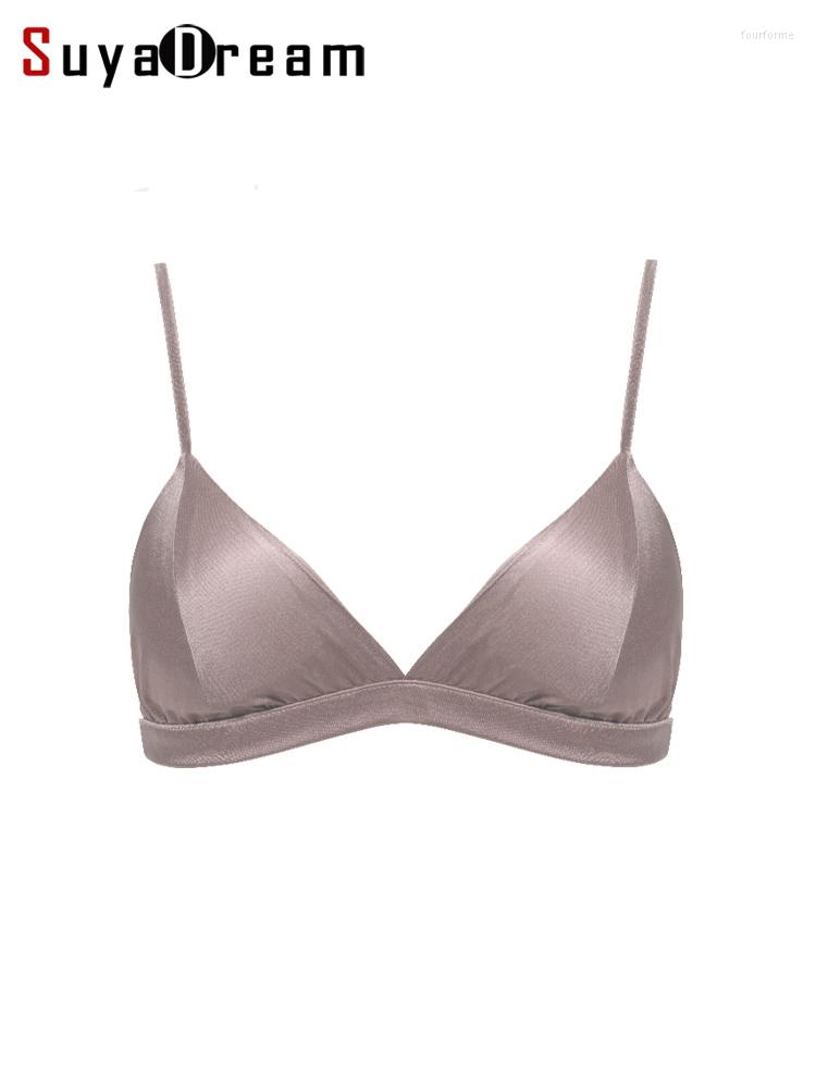 Bras SuyaDream Women Sexy 88%Natural Silk 12%Spandex Wire Free Thin Padded Everyday Bralette White Black Pink 2023 Underwear
Bras SuyaDream Women Sexy 88%Natural Silk 12%Spandex Wire Free Thin Padded Everyday Bralette White Black Pink 2023 Underwear