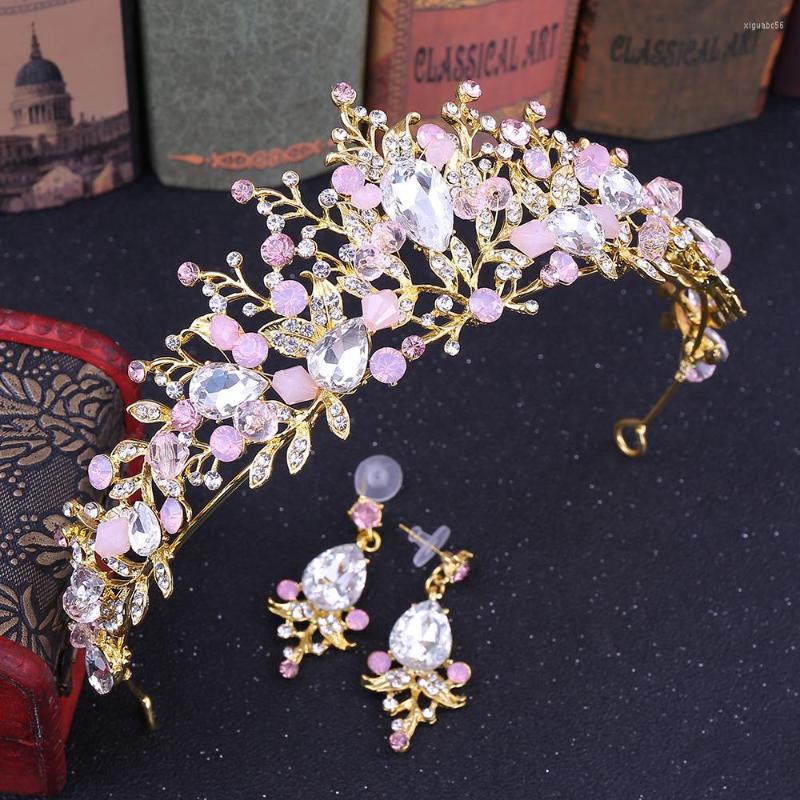 Headpieces Rhinestone Bridal Crown And Earrings Tiaras Vintage Silver Crystal Beads Diadem For Women Wedding Hair Accessories
Headpieces Rhinestone Bridal Crown And Earrings Tiaras Vintage Silver Crystal Beads Diadem For Women Wedding Hair Accessories