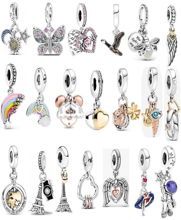 Luxury s925 Sterling Silver Charms Loose Beads Beaded Fashion Butterfly Rainbow Wings Ladies Original Fit Pandora Bracelet Pendant9631582
Luxury s925 Sterling Silver Charms Loose Beads Beaded Fashion Butterfly Rainbow Wings Ladies Original Fit Pandora Bracelet Pendant9631582