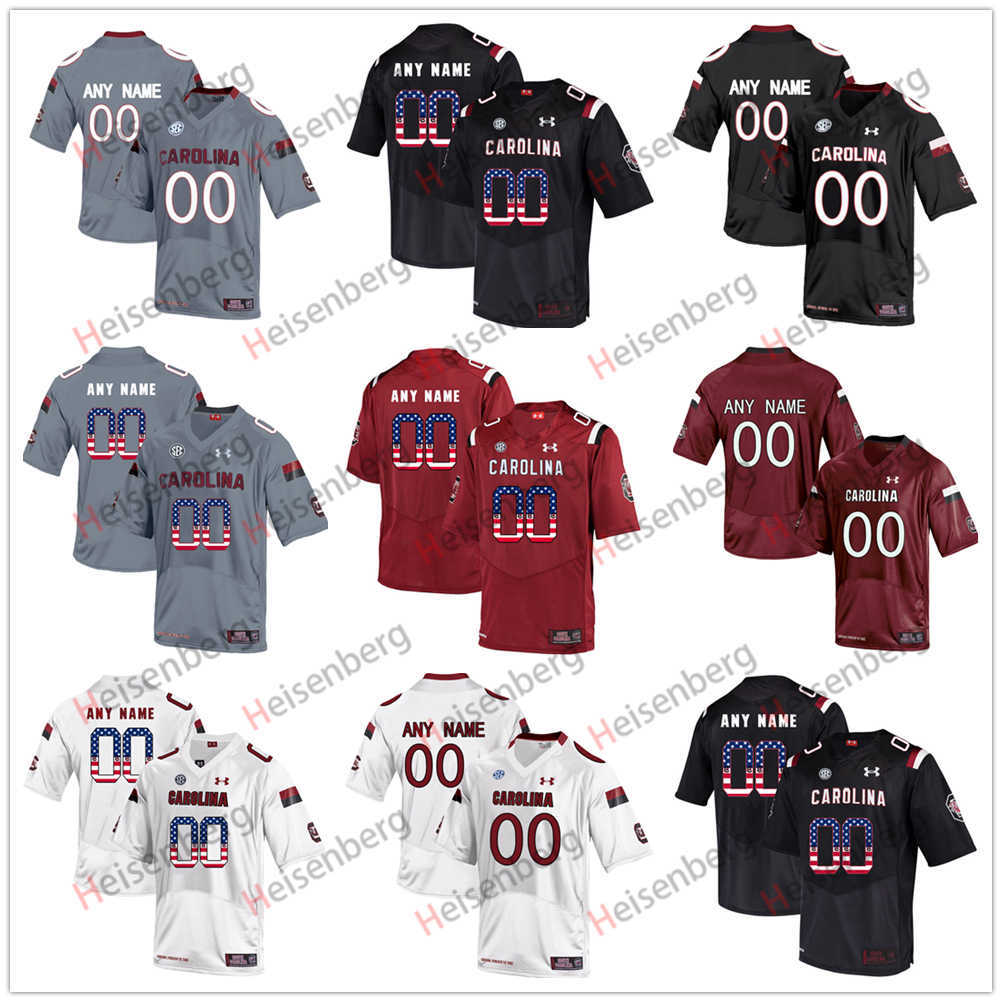 Custom NCAA College South Carolina Gamecock Football Jerseys 15 Tanner Bailey 29 Jalen Daniels 11 Braden Davis 23 Rashad Amos 8 hristian Beal-Smith Black Blake Adams, Custom name number
Custom NCAA College South Carolina Gamecock Football Jerseys 15 Tanner Bailey 29 Jalen Daniels 11 Braden Davis 23 Rashad Amos 8 hristian Beal-Smith Black Blake Adams, Custom name number