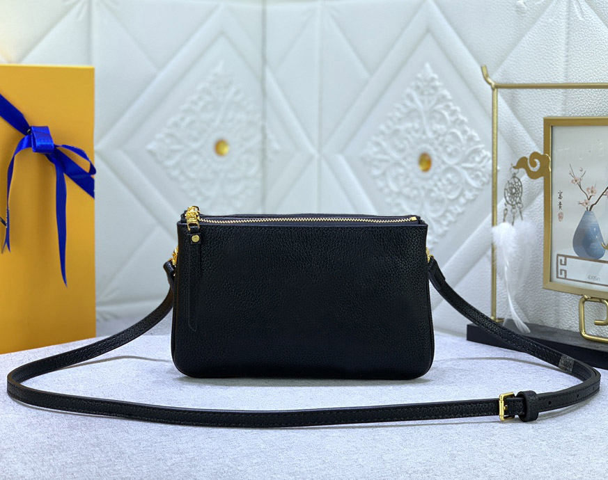 Designer womens shoulder bag luxury Double Zip Pochette handbags flower letters Giant Reverse crossbody bags Top-quality leather ladies fashion mini purse, 69203#black-white monogrames
Designer womens shoulder bag luxury Double Zip Pochette handbags flower letters Giant Reverse crossbody bags Top-quality leather ladies fashion mini purse, 69203#black-white monogrames