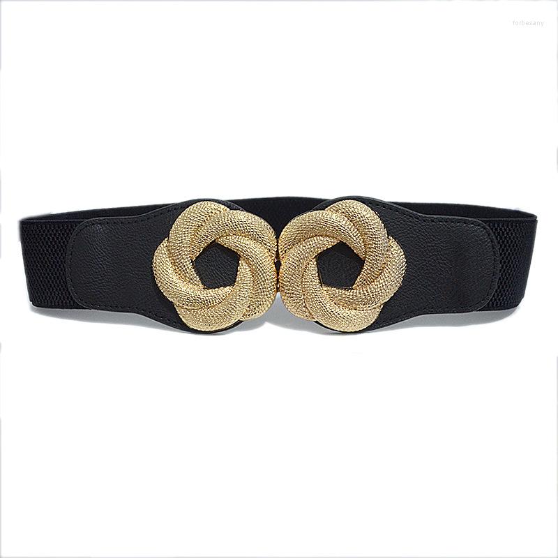 Belts Retro Gold Rose Flower Buckle Stretch Belt Women Fashion Wide Pu Metal Black Coffee Female Jeans Dress Waistband 2023
Belts Retro Gold Rose Flower Buckle Stretch Belt Women Fashion Wide Pu Metal Black Coffee Female Jeans Dress Waistband 2023