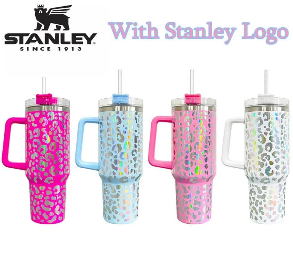 With Stan-ley Logo leopard Quencher Coffee Mug Cup with Lid and Straw outdoor camping cup shinny leopard 40oz stainless steel mugs GJ0520, Multi-color
With Stan-ley Logo leopard Quencher Coffee Mug Cup with Lid and Straw outdoor camping cup shinny leopard 40oz stainless steel mugs GJ0520, Multi-color
