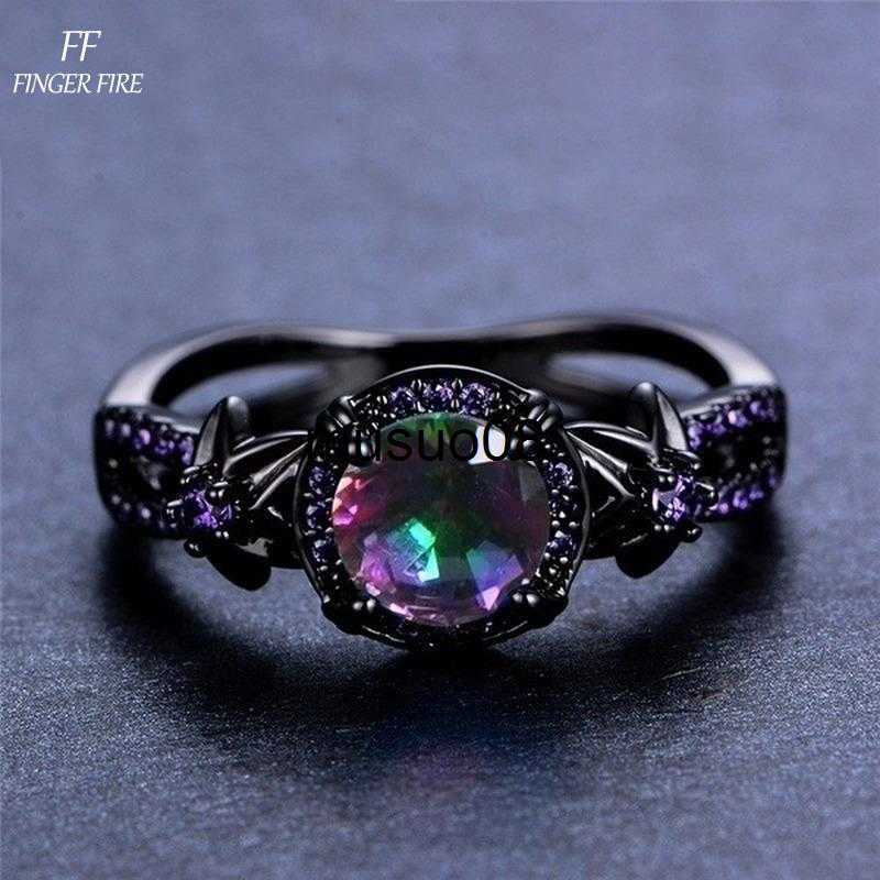 Band Rings Fashion Black Bright Colorful Diamond Rings For Women Wedding Anniversary Beach Party Gift Jewelry J230602
Band Rings Fashion Black Bright Colorful Diamond Rings For Women Wedding Anniversary Beach Party Gift Jewelry J230602