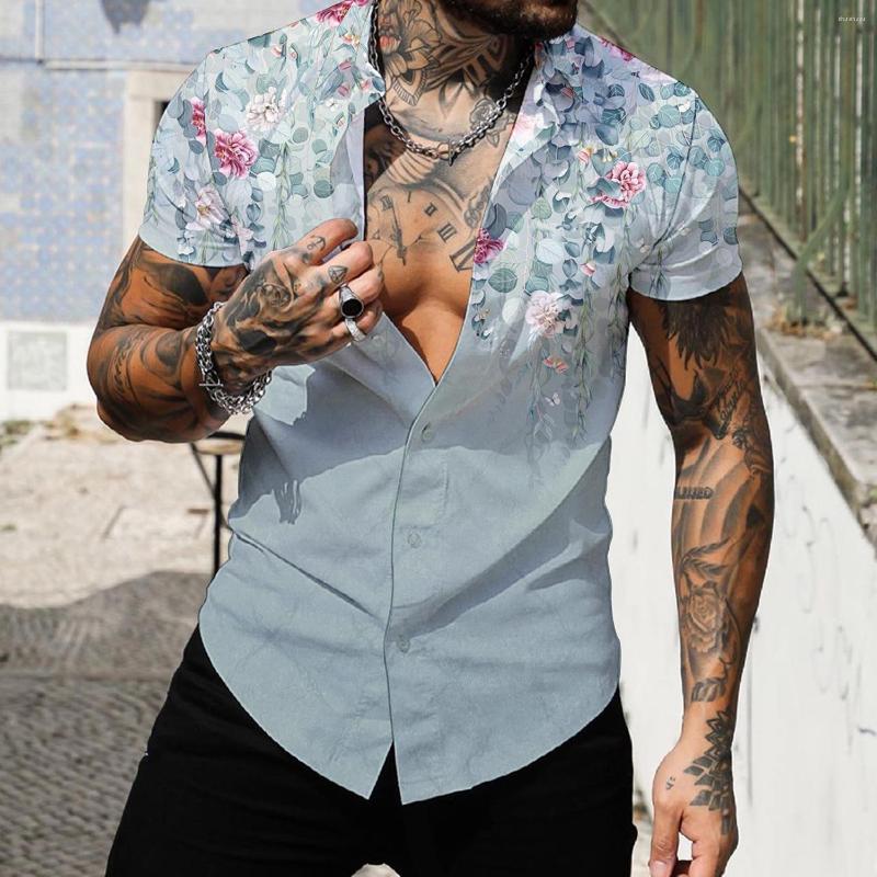 Men's Casual Shirts Summer Fashion Men's Shirt Street Youth Leisure Beach Party Button Trend Hip-hop 3D Printing Quick Dry Short Sleeve, Dxcs-50011
Men's Casual Shirts Summer Fashion Men's Shirt Street Youth Leisure Beach Party Button Trend Hip-hop 3D Printing Quick Dry Short Sleeve, Dxcs-50011