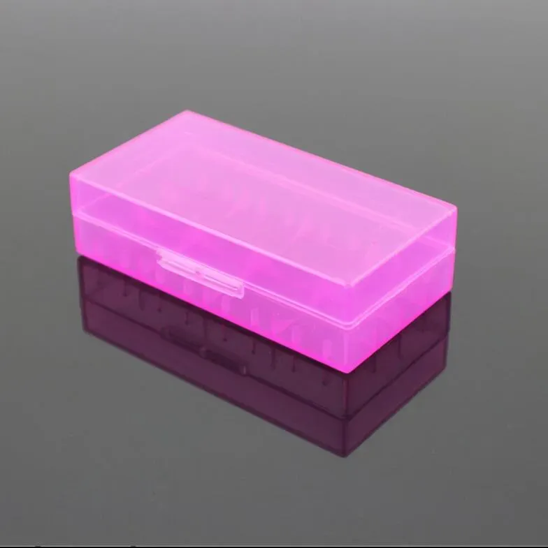 Portable Plastic Battery Case Box Safety Holder Storage Container Fit 2*18650 or 4*18350