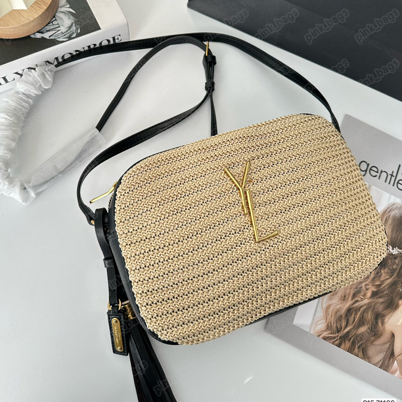 Womens Designer Tassel Lou Camera Bag Straw Bags Raffia Beach Crossbody Shoulder Bag Grass Bumbag Mens Tote Pouch Purses Wallet 2306022BF, Gu-2
Womens Designer Tassel Lou Camera Bag Straw Bags Raffia Beach Crossbody Shoulder Bag Grass Bumbag Mens Tote Pouch Purses Wallet 2306022BF, Gu-2