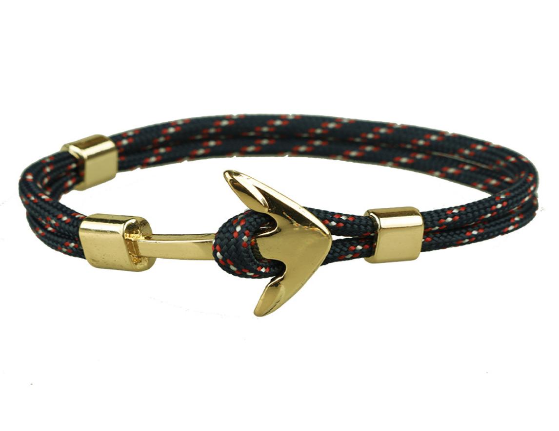 Men and Women Handmade Gold Anchor Paracord Link Bracelet Colorful Woven Bracelets2169114
Men and Women Handmade Gold Anchor Paracord Link Bracelet Colorful Woven Bracelets2169114