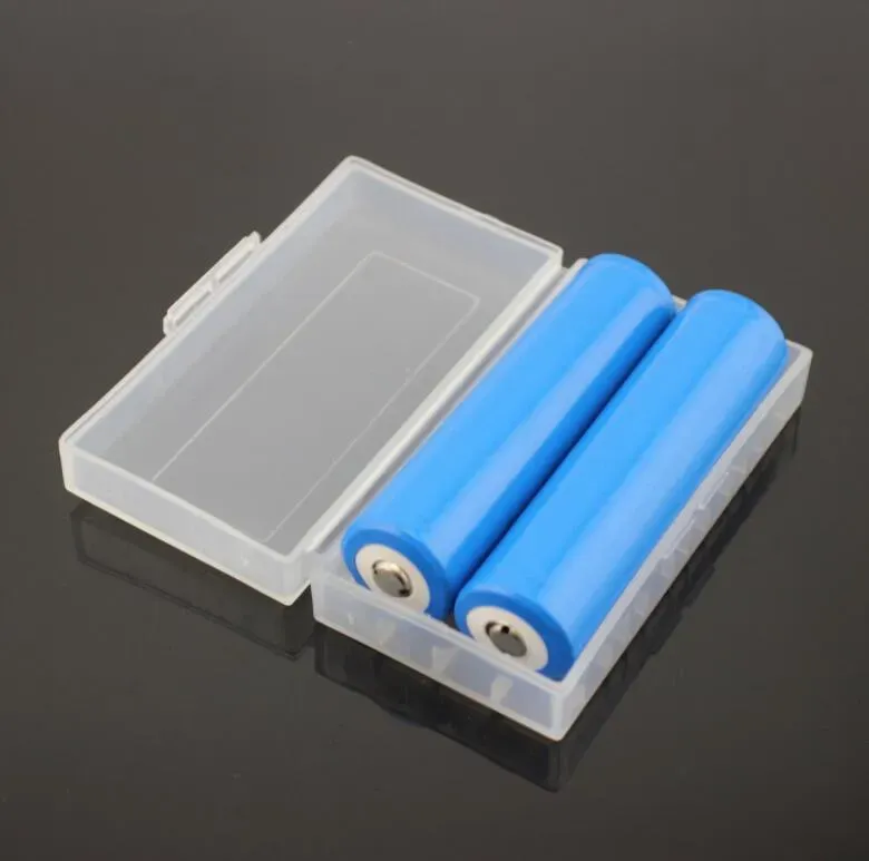 Portable Plastic Battery Case Box Safety Holder Storage Container Fit 2*18650 or 4*18350