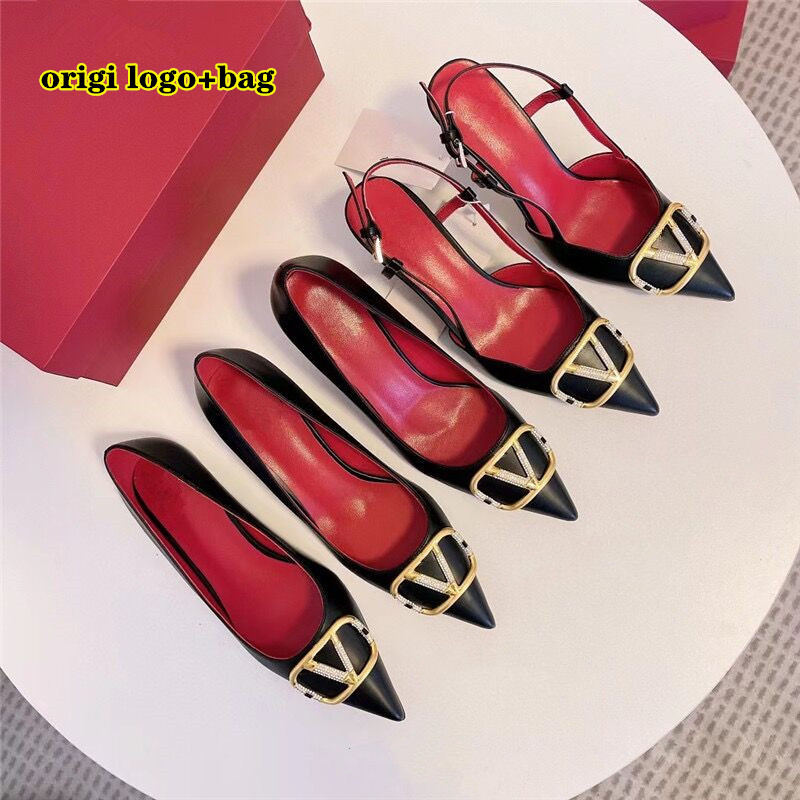 2023 Women Pointed Toe Stiletto Sandals Female Hollow Metal V-buckle Real Leather High-heeled Shoes 6cm 8cm 10cm Summer Classics Lady Wedding Shoes with Dust Bag, Black shiny
2023 Women Pointed Toe Stiletto Sandals Female Hollow Metal V-buckle Real Leather High-heeled Shoes 6cm 8cm 10cm Summer Classics Lady Wedding Shoes with Dust Bag, Black shiny