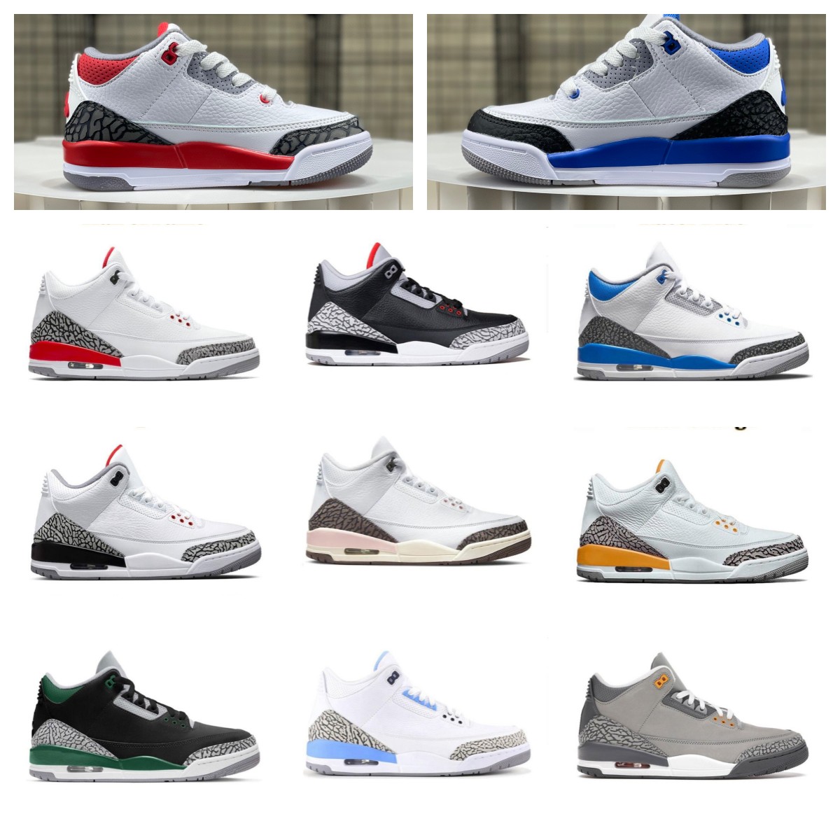 infant baby Big Kid 3 basketball shoes Jumpman 3s Toddler Black Blue Jth super bowl cardinal Red unc Raccer laser orange cement infants Youth Junior Size 9C 4y 5y, #01
infant baby Big Kid 3 basketball shoes Jumpman 3s Toddler Black Blue Jth super bowl cardinal Red unc Raccer laser orange cement infants Youth Junior Size 9C 4y 5y, #01