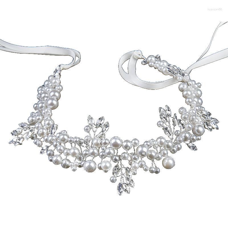Headpieces Pearl Hair Vine Wedding Dress Bride Garland Handmade Princess Headdress
Headpieces Pearl Hair Vine Wedding Dress Bride Garland Handmade Princess Headdress