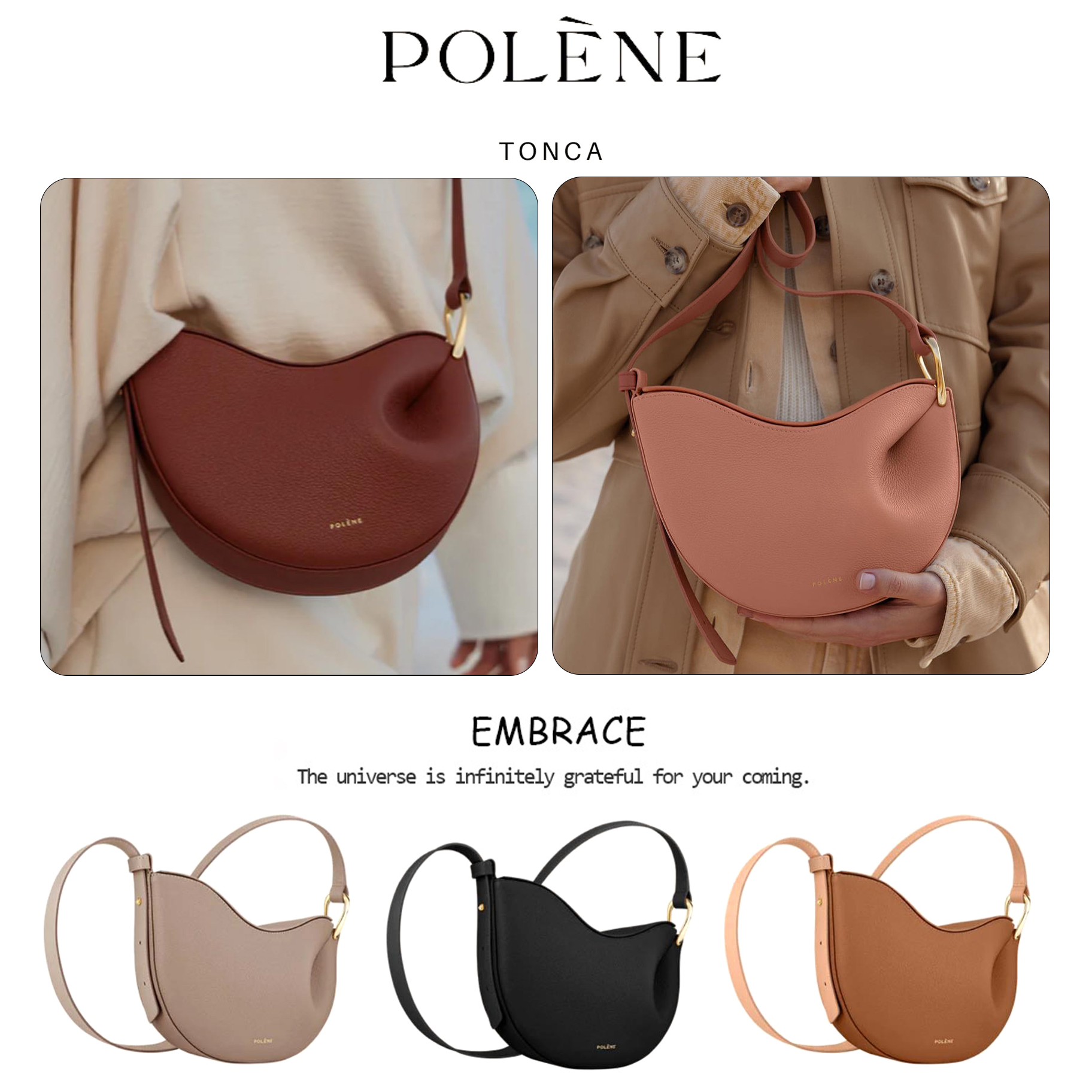 Genuine Leather Designer sac Polene tonca dumpling bag Luxurys tote handbag polenes nano Cross body bags Womens mens satchel clutch pochette lady Shoulder Hobo bags, Blue
Genuine Leather Designer sac Polene tonca dumpling bag Luxurys tote handbag polenes nano Cross body bags Womens mens satchel clutch pochette lady Shoulder Hobo bags, Blue