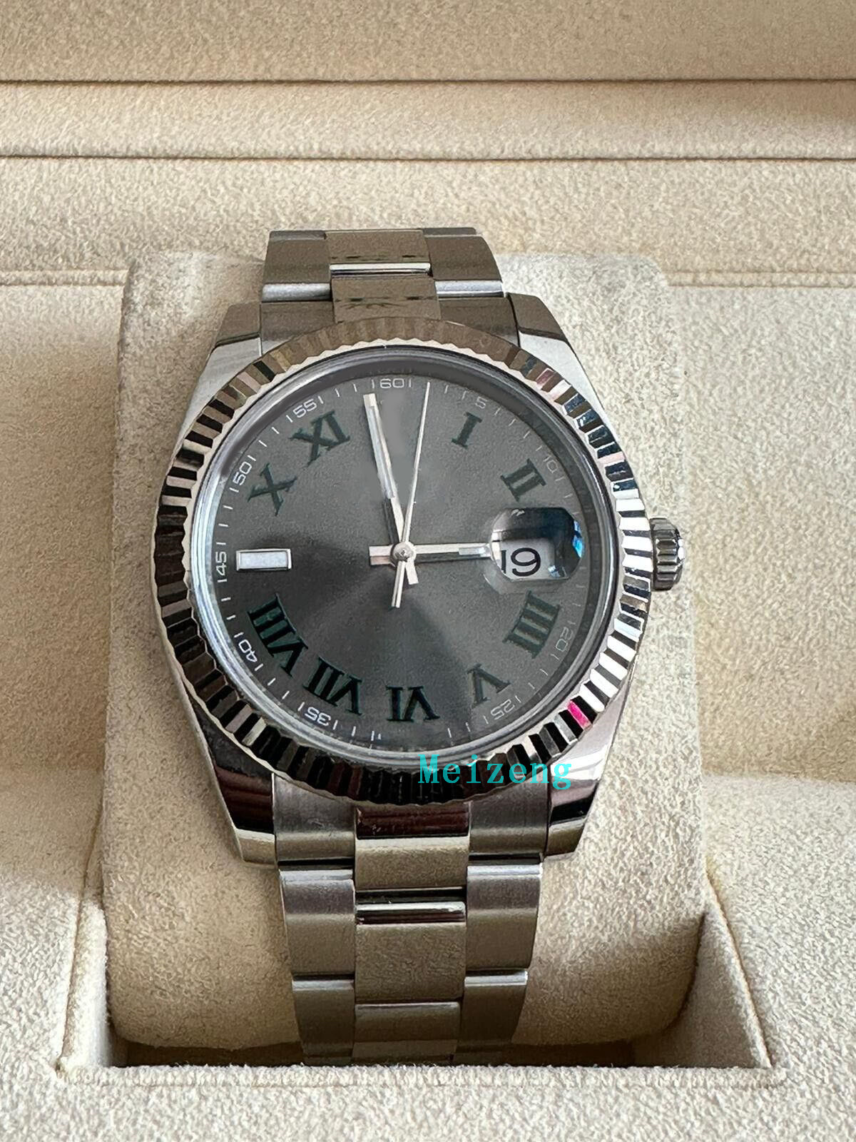 Luxury Wristwatch BRAND NEW Men's Automatic Watches Datejust 41mm 126334 Oyster Steel Wimbledon Dial Oyster Bracelet, Watch
Luxury Wristwatch BRAND NEW Men's Automatic Watches Datejust 41mm 126334 Oyster Steel Wimbledon Dial Oyster Bracelet, Watch