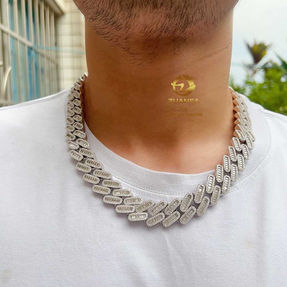 Pass Diamond Tester Baguette Cut Diamond Heavy Mens Iced Out Miami Cuban Link Necklace Moissanite Cuban Chain
Pass Diamond Tester Baguette Cut Diamond Heavy Mens Iced Out Miami Cuban Link Necklace Moissanite Cuban Chain