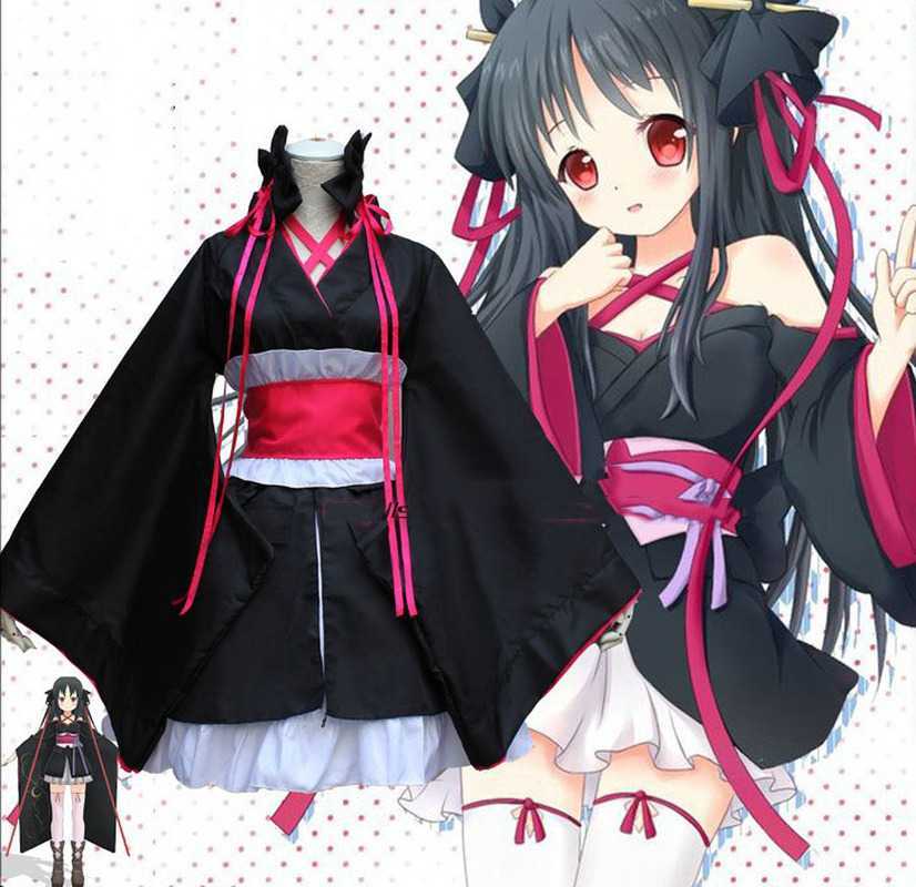 Anime Costumes Japanese Kimono Cosplay Girls Anime Yaya Cosplay Come Women Haori Tea Party Princess Dress Comic Exhibition Clothing Set Z0602
Anime Costumes Japanese Kimono Cosplay Girls Anime Yaya Cosplay Come Women Haori Tea Party Princess Dress Comic Exhibition Clothing Set Z0602