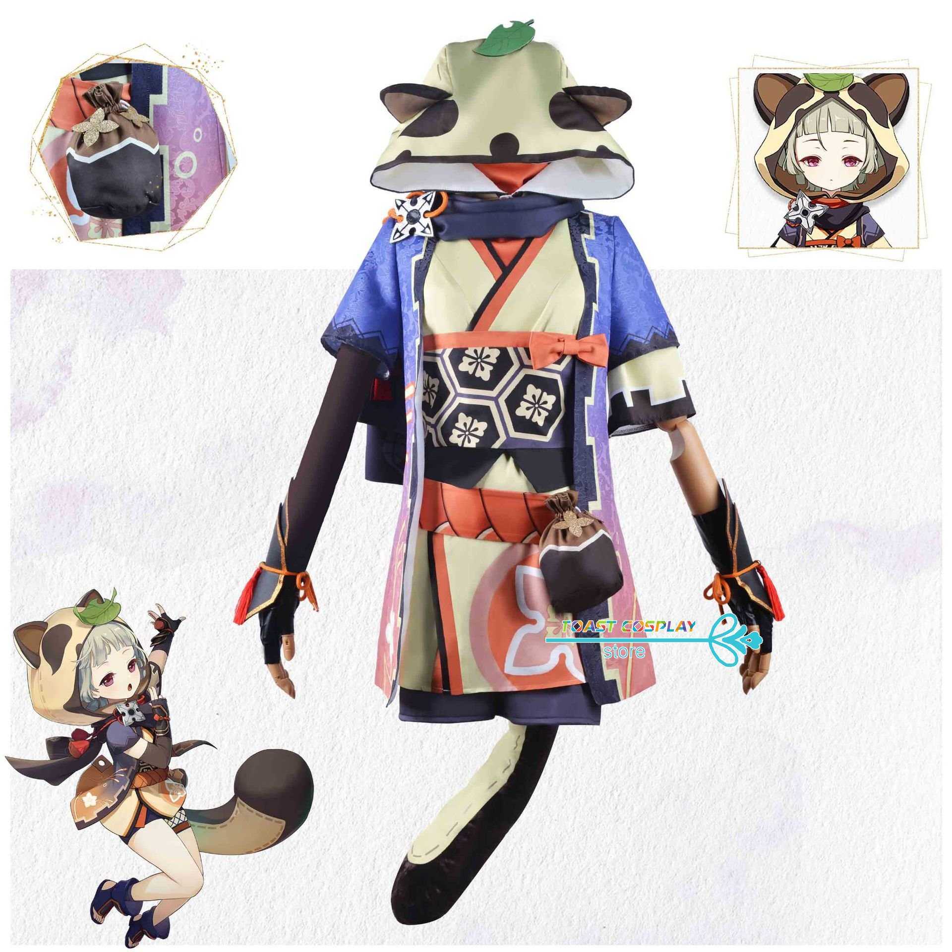 Anime Costumes Game Genshin Impact Sayu Cosplay Come Anime Women Outfit Hooded Lovely Lolita Dress Halloween Wig Tail Full Set Z0602
Anime Costumes Game Genshin Impact Sayu Cosplay Come Anime Women Outfit Hooded Lovely Lolita Dress Halloween Wig Tail Full Set Z0602