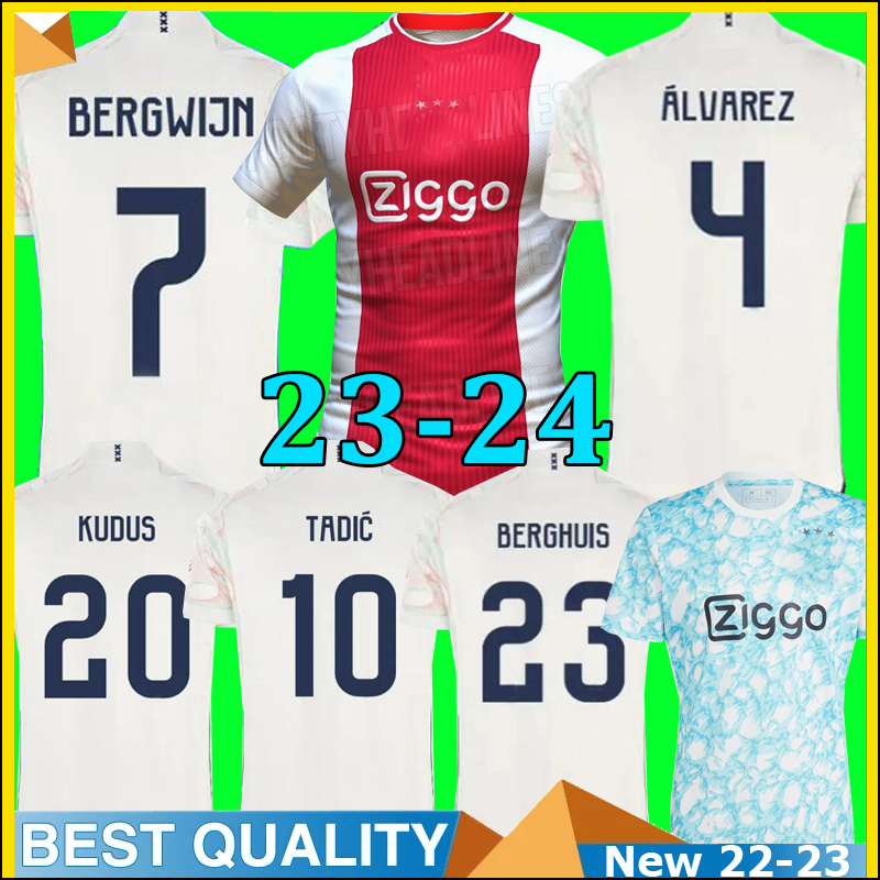23 24 Soccer Jerseys TADIC BASSEY BERGHUIS Kit BERGWIJN CRUYFF 2023 2024 away Retro AjAxS jersey fans player version football shirts men kids kit set uniforms, Icon
23 24 Soccer Jerseys TADIC BASSEY BERGHUIS Kit BERGWIJN CRUYFF 2023 2024 away Retro AjAxS jersey fans player version football shirts men kids kit set uniforms, Icon