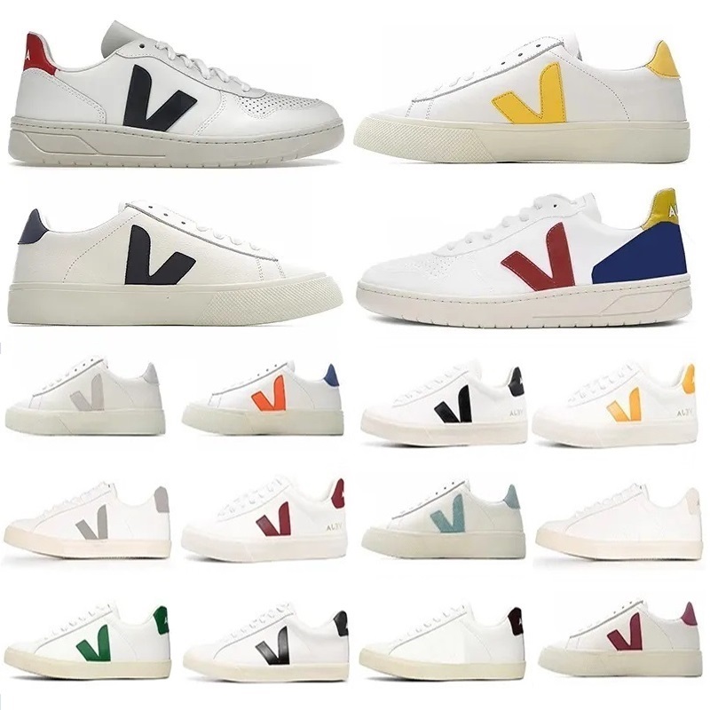 Veja Shoes Womens Luxury Sneakers Mens Casual Classic Leather Suede Black White Brown Unisex Fashion Couples Vegetarianism Style Original Veja Campo Chaussures, 14
Veja Shoes Womens Luxury Sneakers Mens Casual Classic Leather Suede Black White Brown Unisex Fashion Couples Vegetarianism Style Original Veja Campo Chaussures, 14