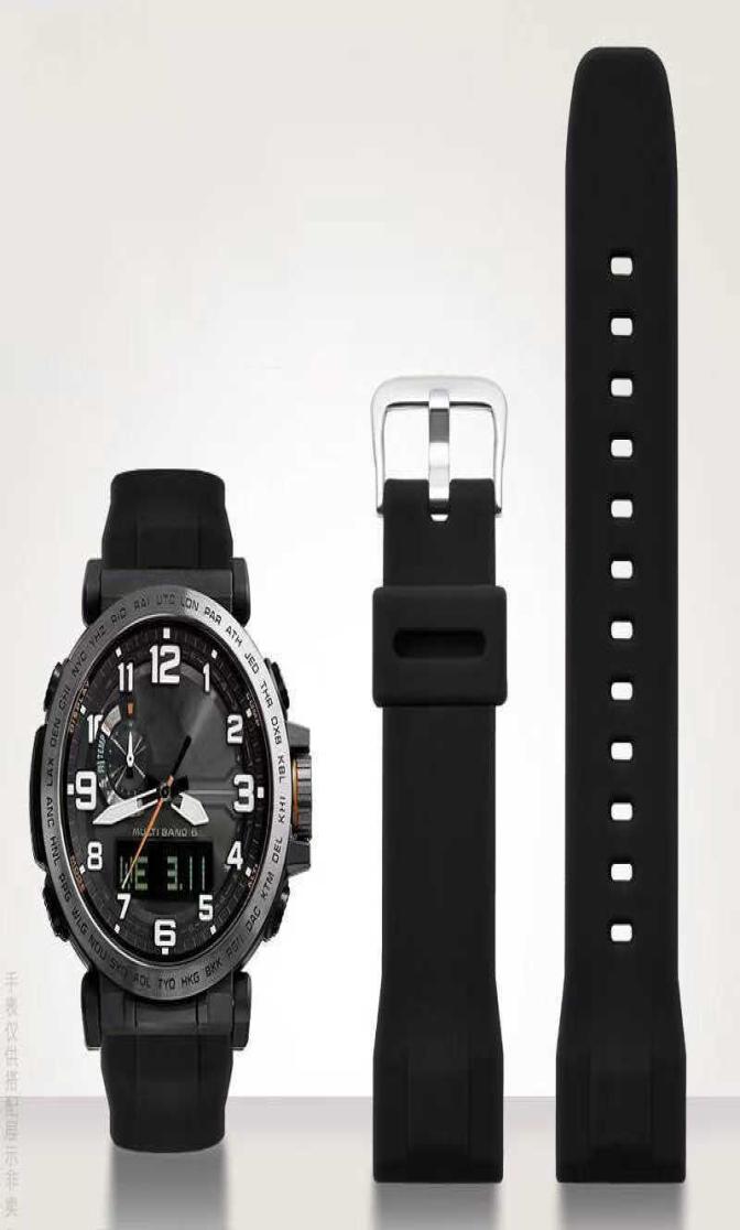 for Casio Prg650 Prw6600y1a9 Prg600610 Silicone Watchband Waterproof Replace Rubber 24mm Black Blue Watch Strap Accessories H03781158
for Casio Prg650 Prw6600y1a9 Prg600610 Silicone Watchband Waterproof Replace Rubber 24mm Black Blue Watch Strap Accessories H03781158