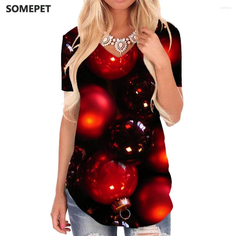 Women's T Shirts SOMEPET Christmas T-shirt Women Red Tshirts Printed Decorate T-shirts 3d Harajuku V-neck Tshirt Womens Clothing Fashion, 10475
Women's T Shirts SOMEPET Christmas T-shirt Women Red Tshirts Printed Decorate T-shirts 3d Harajuku V-neck Tshirt Womens Clothing Fashion, 10475