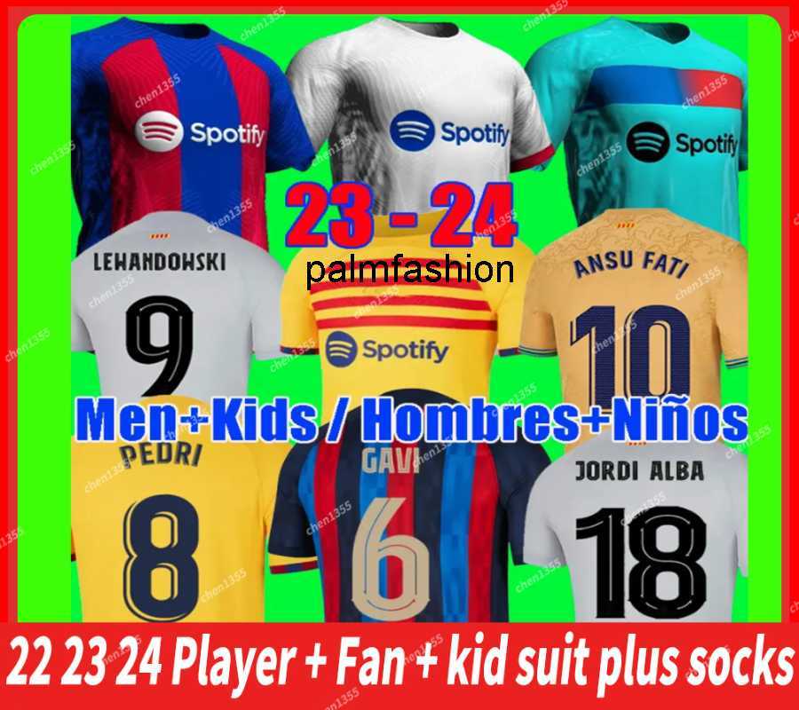 22 23 24 GAVI LEWANDOWSKI FC Barcelonas soccer jersey ADAMA PEDRI camiseta de futbol FERRAN 2022 2023 2024 ANSU FATI MEMPHIS fans player DEST football shirt men kit kid, League home
22 23 24 GAVI LEWANDOWSKI FC Barcelonas soccer jersey ADAMA PEDRI camiseta de futbol FERRAN 2022 2023 2024 ANSU FATI MEMPHIS fans player DEST football shirt men kit kid, League home