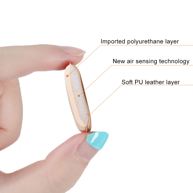 Sponges Applicators Cotton 50100Pc Mini Finger Puff Set Concealer Foundation Air Cushion Cosmetic Sponge Dry Wet BB Cream Applicator Makeup Tool Whole