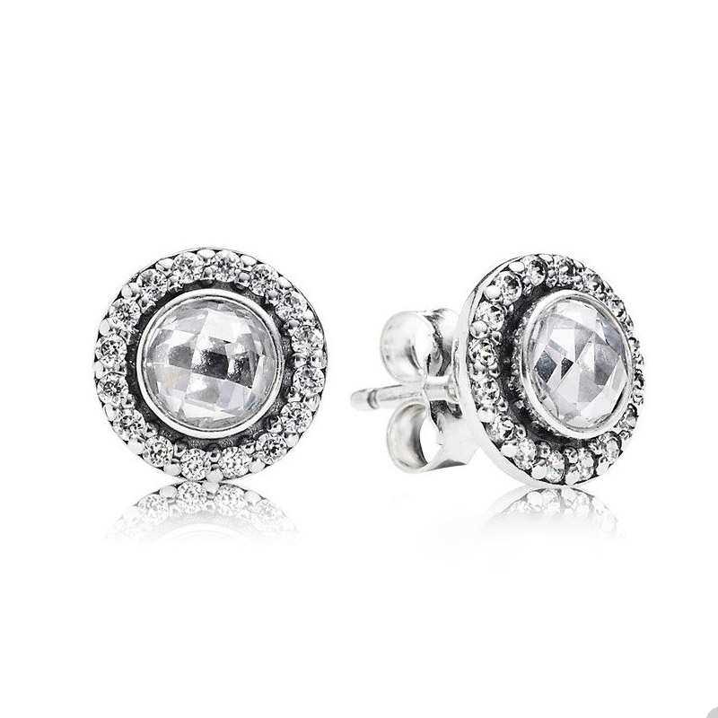 Sparkling Crystal Diamond Round Stud Earrings for Pandora 925 Sterling Silver Wedding Party Jewelry designer Earring Set For Women Luxury earring with Original Box
Sparkling Crystal Diamond Round Stud Earrings for Pandora 925 Sterling Silver Wedding Party Jewelry designer Earring Set For Women Luxury earring with Original Box